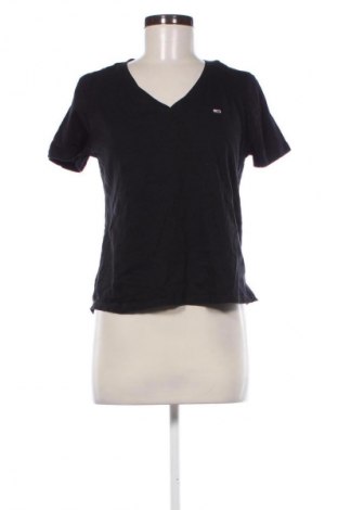 Damski T-shirt Tommy Jeans, Rozmiar M, Kolor Czarny, Cena 209,66 zł