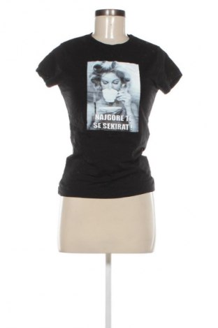 Γυναικείο t-shirt Unbranded, Μέγεθος S, Χρώμα Μαύρο, Τιμή 10,99 €