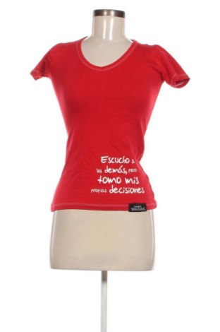 Γυναικείο t-shirt White Label, Μέγεθος S, Χρώμα Κόκκινο, Τιμή 6,99 €