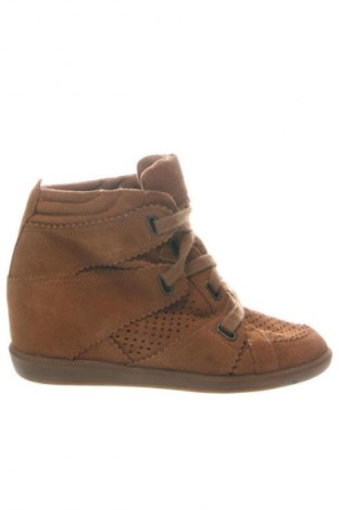 Botine de damă Bershka, Mărime 38, Culoare Bej, Preț 205,79 Lei