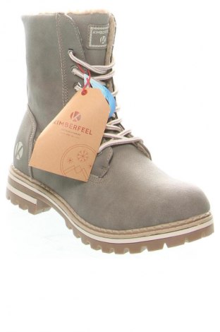 Botine de damă Kimberfeel, Mărime 38, Culoare Gri, Preț 388,99 Lei