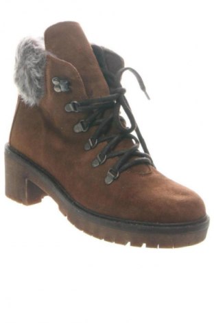 Damen Stiefeletten Kmins, Größe 38, Farbe Braun, Preis 17,99 €