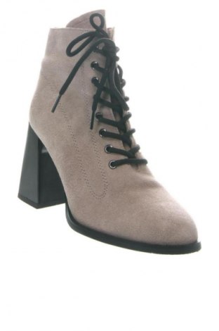 Damen Stiefeletten Unbranded, Größe 35, Farbe Beige, Preis 41,99 €