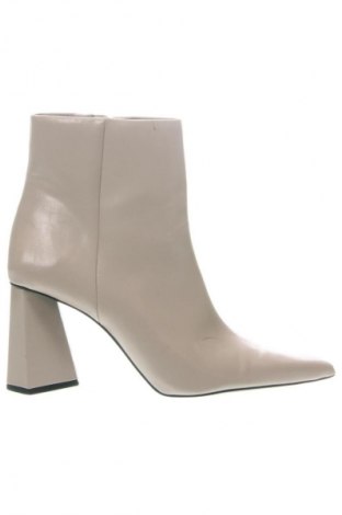 Botine de damă Zara, Mărime 41, Culoare Ecru, Preț 113,99 Lei