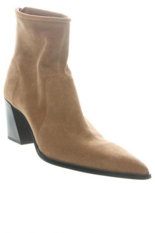 Botine de damă Zara, Mărime 40, Culoare Bej, Preț 214,99 Lei