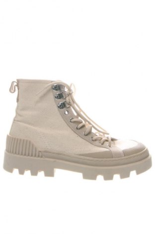 Botine de damă Zara, Mărime 40, Culoare Ecru, Preț 113,99 Lei