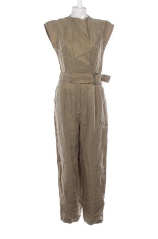 Дамски дълъг гащеризон Massimo Dutti, Размер M, Цвят Зелен, Цена 185,34 лв.