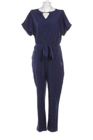 Salopetă lungă de damă SHEIN, Mărime M, Culoare Albastru, Preț 83,99 Lei