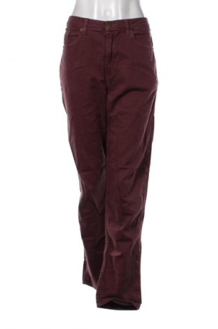 Дамски дънки American Apparel, Размер XL, Цвят Кафяв, Цена 41,00 лв.