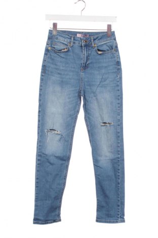 Damskie jeansy BSB Jeans, Rozmiar XS, Kolor Niebieski, Cena 94,34 zł