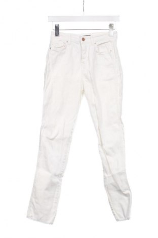 Dámske džínsy  Bershka, Veľkosť XS, Farba Biela, Cena  9,95 €