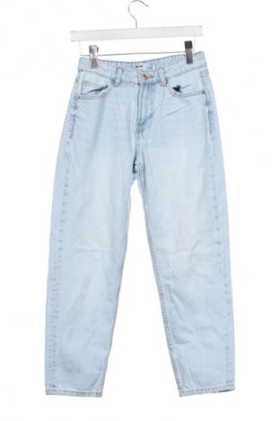 Blugi de femei Bershka, Mărime XS, Culoare Albastru, Preț 100,99 Lei