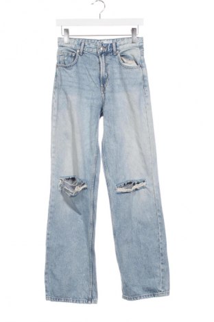 Női farmernadrág Bershka, Méret XS, Szín Kék, Ár 5 865 Ft
