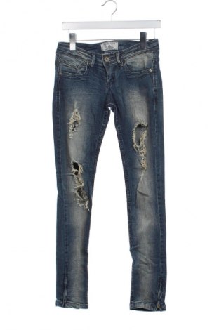 Dámske džínsy  Bershka, Veľkosť S, Farba Modrá, Cena  10,95 €