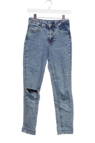 Damskie jeansy Defacto, Rozmiar XS, Kolor Niebieski, Cena 43,99 zł