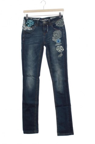 Női farmernadrág Desigual, Méret S, Szín Kék, Ár 15 099 Ft