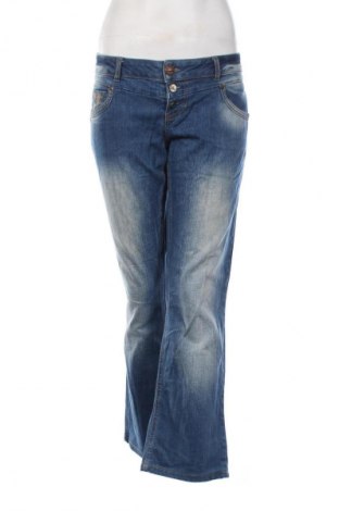 Damskie jeansy Fishbone, Rozmiar XXL, Kolor Niebieski, Cena 66,67 zł