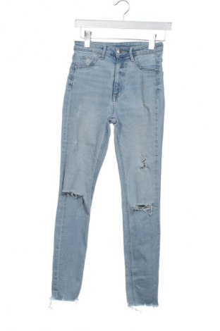 Dámske džínsy  H&M, Veľkosť XS, Farba Modrá, Cena  9,95 €