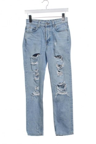 Damskie jeansy H&M, Rozmiar XXS, Kolor Niebieski, Cena 43,99 zł