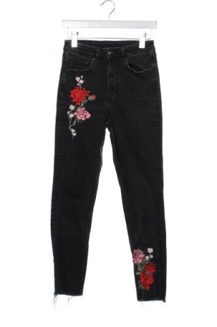 Damskie jeansy H&M Divided, Rozmiar XS, Kolor Szary, Cena 66,39 zł