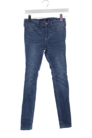 Damskie jeansy Hollister, Rozmiar M, Kolor Niebieski, Cena 305,99 zł