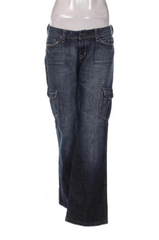 Blugi de femei Mango, Mărime M, Culoare Albastru, Preț 117,99 Lei