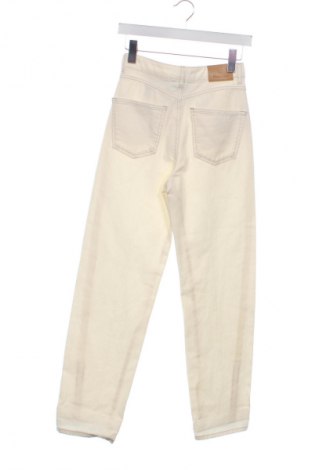 Дамски дънки Massimo Dutti, Размер XS, Цвят Екрю, Цена 142,99 лв.