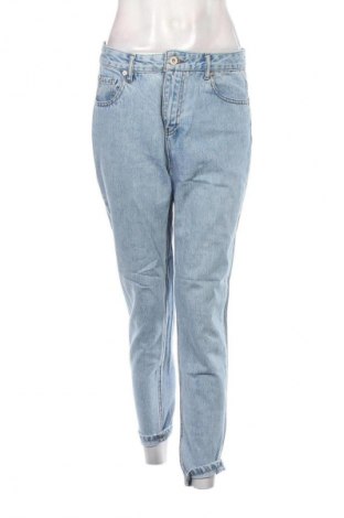 Дамски дънки Pull&Bear, Размер M, Цвят Син, Цена 29,99 лв.