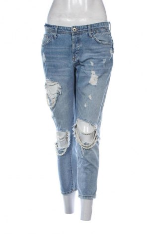 Damskie jeansy River Island, Rozmiar M, Kolor Niebieski, Cena 74,99 zł