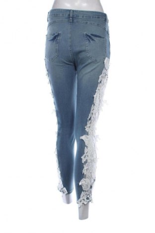 Damskie jeansy Sheilay, Rozmiar S, Kolor Niebieski, Cena 43,99 zł