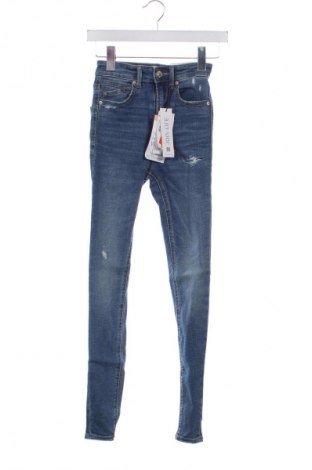 Női farmernadrág Stradivarius, Méret XXS, Szín Kék, Ár 9 196 Ft