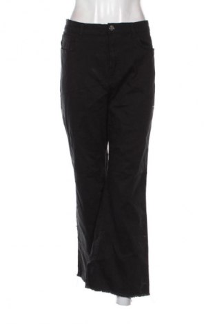Damskie jeansy Terranova, Rozmiar XL, Kolor Czarny, Cena 95,99 zł