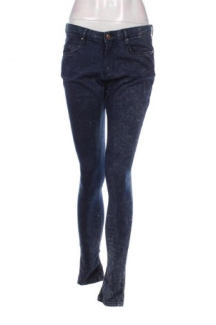 Damskie jeansy Topshop Moto, Rozmiar L, Kolor Niebieski, Cena 94,25 zł
