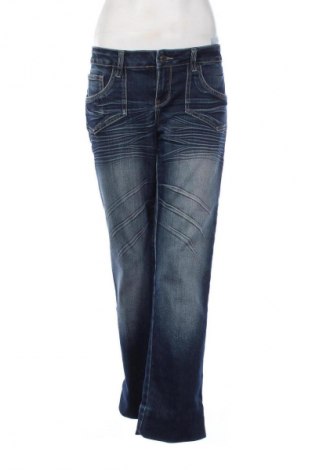 Damskie jeansy Unbranded, Rozmiar L, Kolor Niebieski, Cena 66,67 zł
