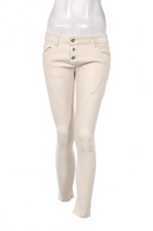 Damskie jeansy Unbranded, Rozmiar M, Kolor ecru, Cena 66,67 zł
