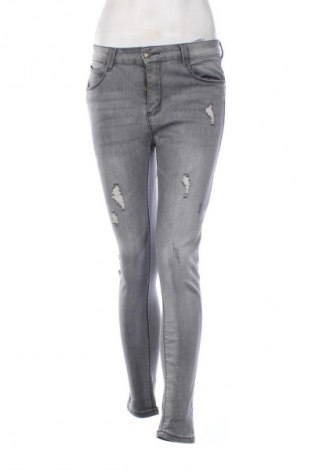 Damskie jeansy Unbranded, Rozmiar L, Kolor Szary, Cena 43,99 zł