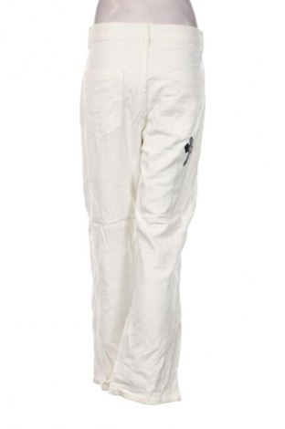 Damskie jeansy Unbranded, Rozmiar L, Kolor Biały, Cena 95,99 zł