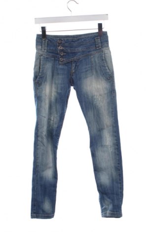 Damskie jeansy Unbranded, Rozmiar XXS, Kolor Niebieski, Cena 43,99 zł