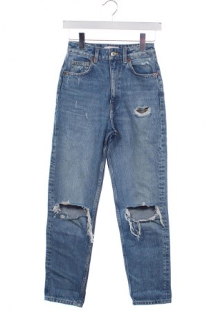 Γυναικείο Τζίν Zara, Μέγεθος XXS, Χρώμα Μπλέ, Τιμή 9,99 €