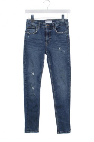 Дамски дънки Zara, Размер S, Цвят Син, Цена 17,99 лв.
