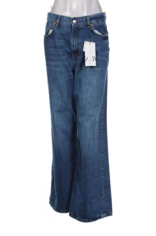 Dámske džínsy  Zara, Veľkosť M, Farba Modrá, Cena  32,95 €