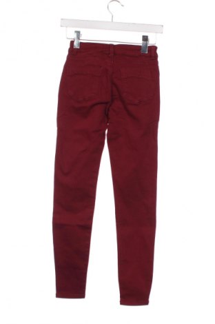 Дамски дънки Zara, Размер XS, Цвят Червен, Цена 27,00 лв.