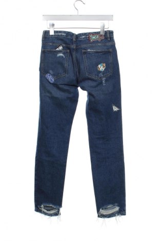 Dámske džínsy  Zara, Veľkosť S, Farba Modrá, Cena  15,95 €