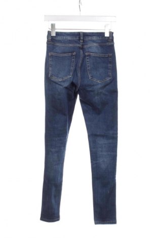 Дамски дънки Zara, Размер XS, Цвят Син, Цена 18,99 лв.