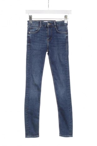 Γυναικείο Τζίν Zara, Μέγεθος XXS, Χρώμα Μπλέ, Τιμή 25,99 €