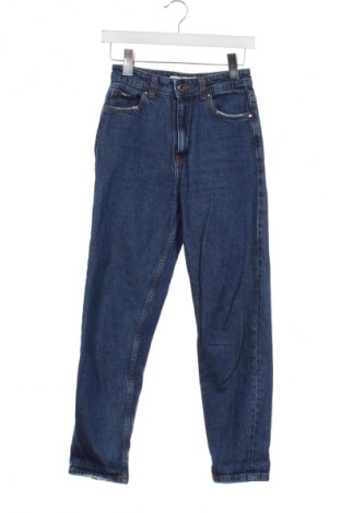 Damskie jeansy Zara, Rozmiar XS, Kolor Niebieski, Cena 40,99 zł