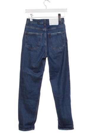 Damskie jeansy Zara, Rozmiar XS, Kolor Niebieski, Cena 40,99 zł