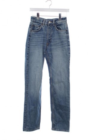 Dámske džínsy  Zara, Veľkosť XS, Farba Modrá, Cena  13,80 €