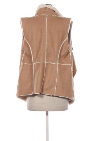 Vestă de femei Bershka, Mărime S, Culoare Bej, Preț 66,99 Lei