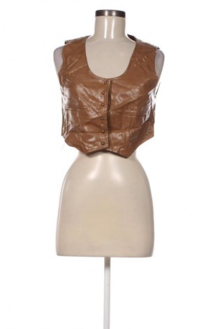 Vestă de femei Lulu, Mărime M, Culoare Maro, Preț 214,99 Lei